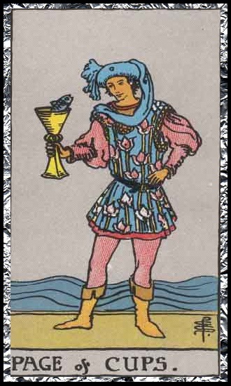 Page of Cups